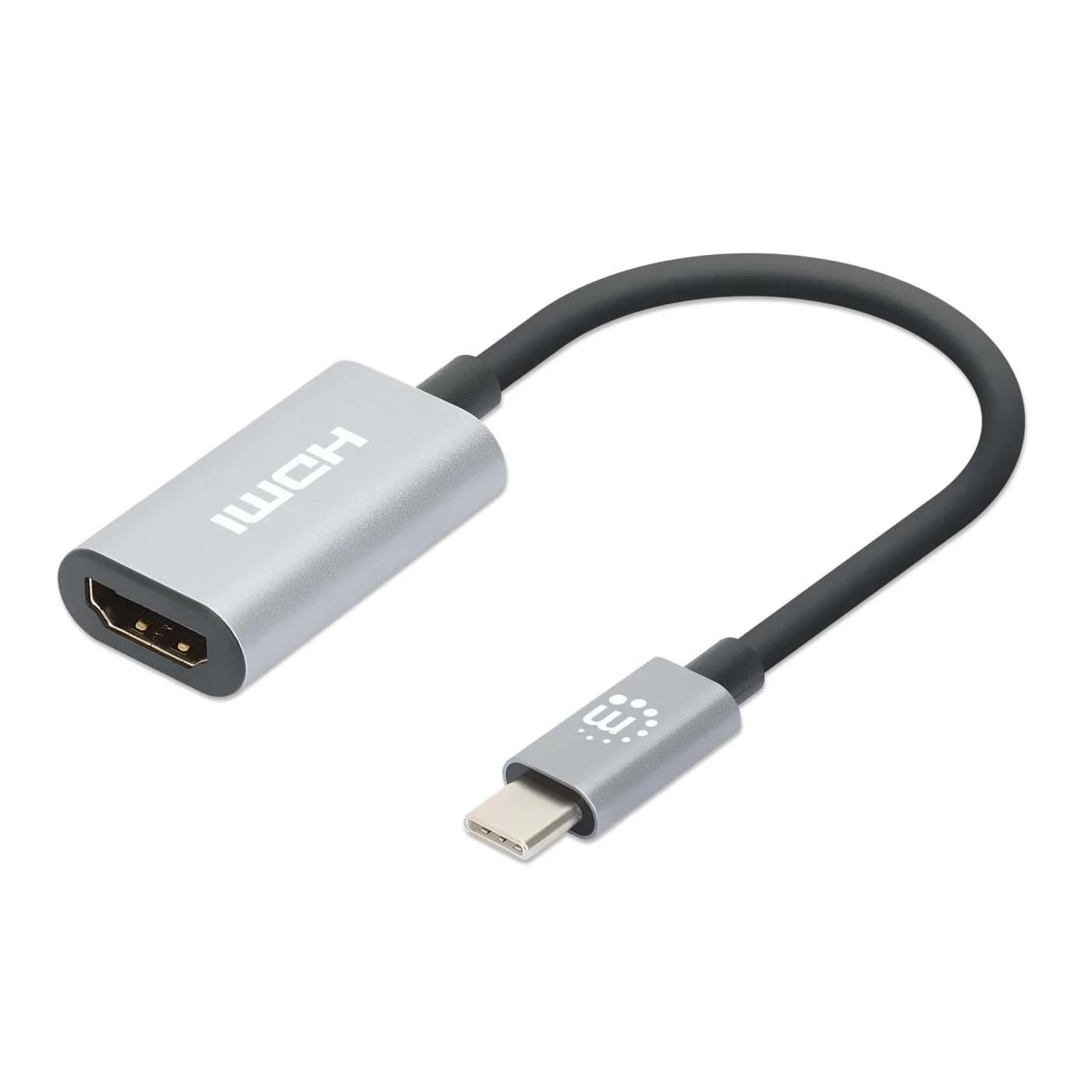 Manhattan Кабел USB-C to HDMI 4K@60Hz 153973
