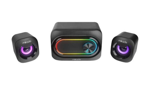 Mikado Gaming звучник MD-511 5W+3Wx2 USB RGB LED 2.1