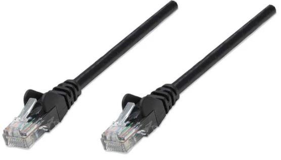 Manhattan Мрежен кабел Cat6e CCA, U/UTP, PVC, 15 m, Black 342100