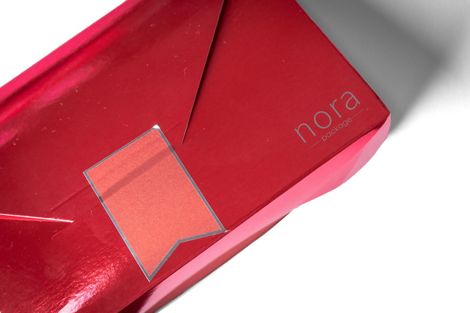Nora package Плик ташничка црвена