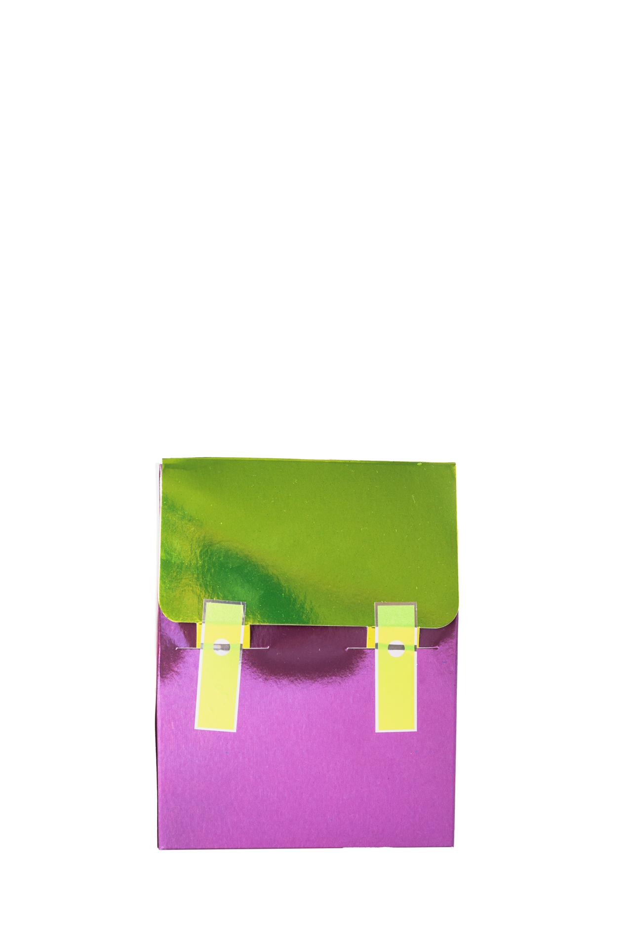 Nora package Кутија ранче виолетово-зелена