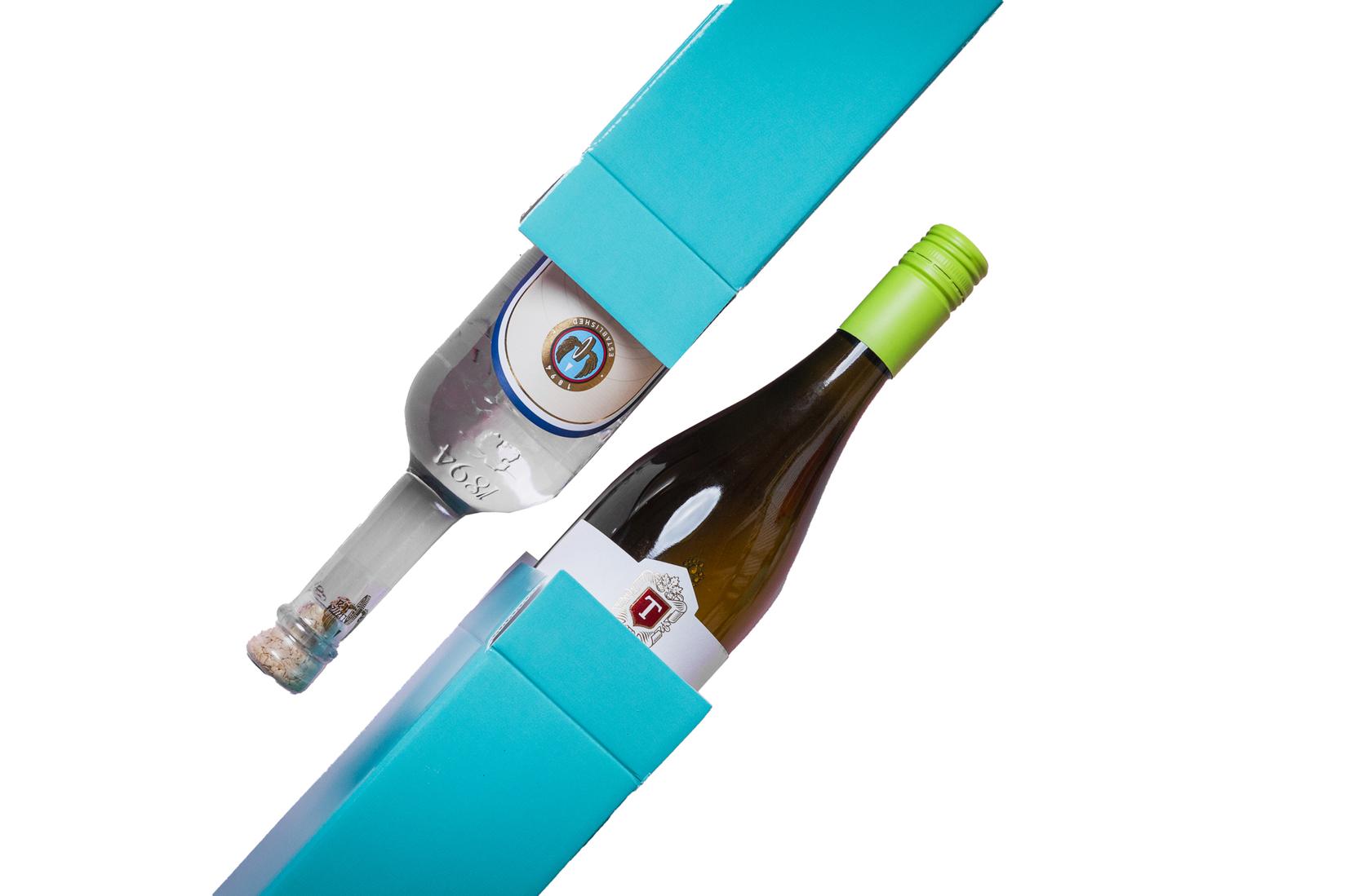 Nora package Сет од три кутии за пијалак ментол сини