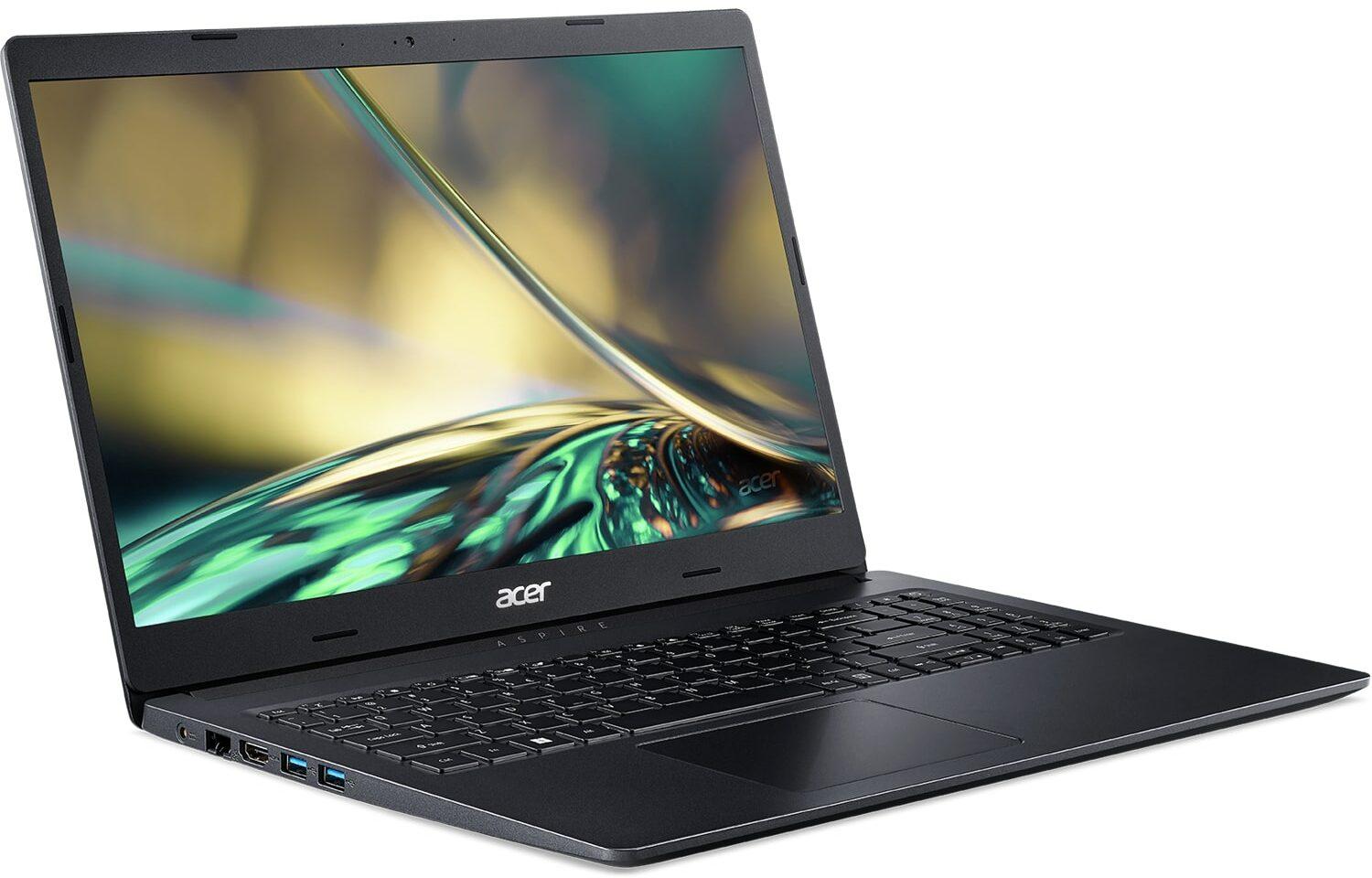 Selected image for ACER  Лаптоп  Aspire 3 (A315-43-R8VU), Black, 15.6" IPS FHD (1920 x 1080), AMD