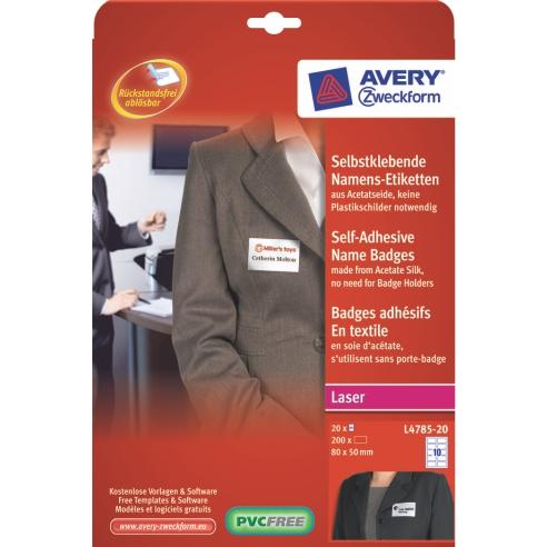 ZWECKFORM 4785-20 Етикети 80*50