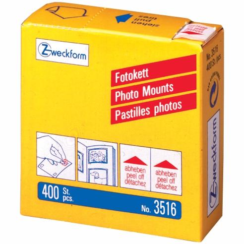 ZWECKFORM 3516-12*12Мм Фото корнер самолепливи агли за фотографии