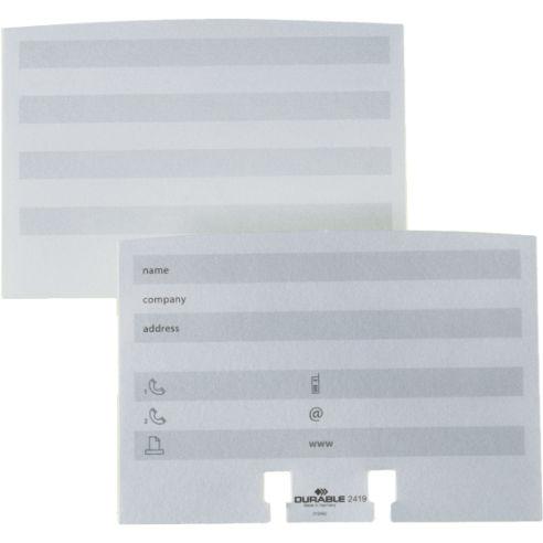 DURABLE Картички резервни За дисплеј ротирачки 2416 1/100