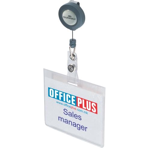 DURABLE Беџ со макара 60*90мм