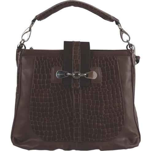 Торба 10-1282-3634 Женска Кроко Бордо