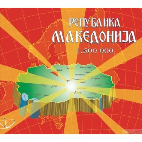 Карта Школска На Македонија 34