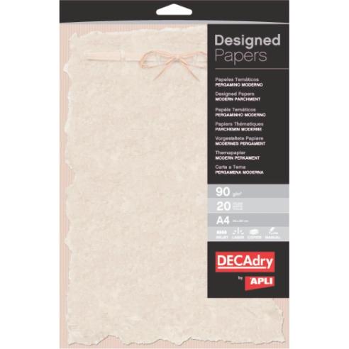 Хартија 12122 А4/20 90 Гр. Модерен Пергамент