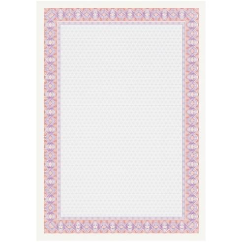 Хартија Осд 4051 А4 1/25 115Гр.За Сертификати Хелкоид Црвена