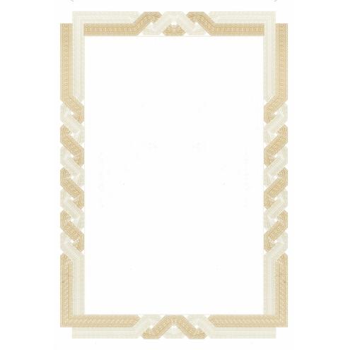 Хартија Осд 4059 А4 1/25 115Гр. За Сертификати Кафе-Беж