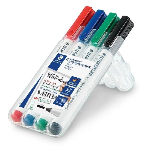 STAEDTLER Маркер За Табла Сет 4/1 1 - 2Мм