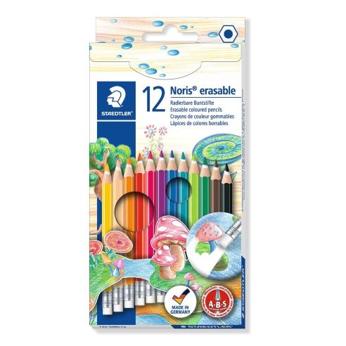 STAEDTLER Сет Дрвени Боици со Гума 12/1