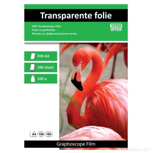 Фолија Тто 402968 100/1 За Графоскоп-за рачно пишување