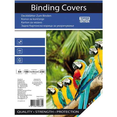 Корица А4 Тто 230 Гр. 1/100 400665 сина