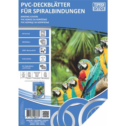 Корици А4 Тто 400613 Пвц 150 Микр. Транспарент