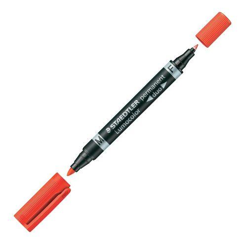 STAEDTLER Маркер Перманентен ДвостранОстар Врв