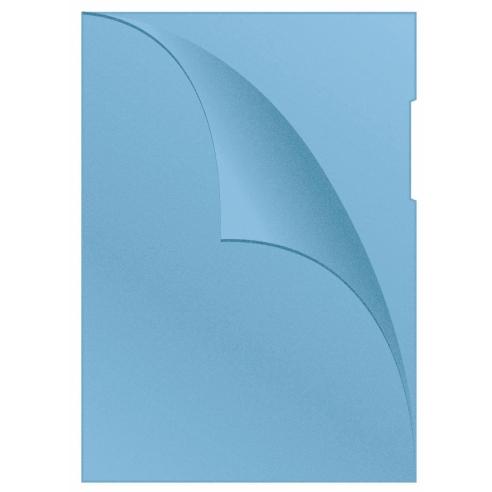 Папка L A4 1/1 KF00307 Сина