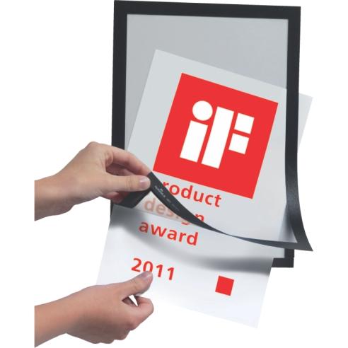 DURABLE Магнетна рамка, Самолеплива, А5, 487101-488101-489801, Црна