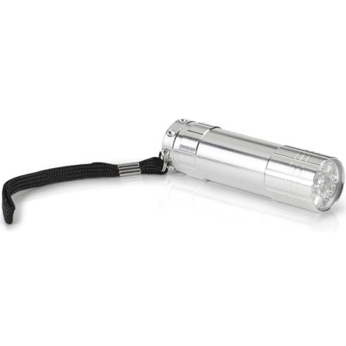 PUBLIK Ламба, Батериска, 9 Led, Majorka, 32.078.80, 2.5*8.8*0цм, Сребрена