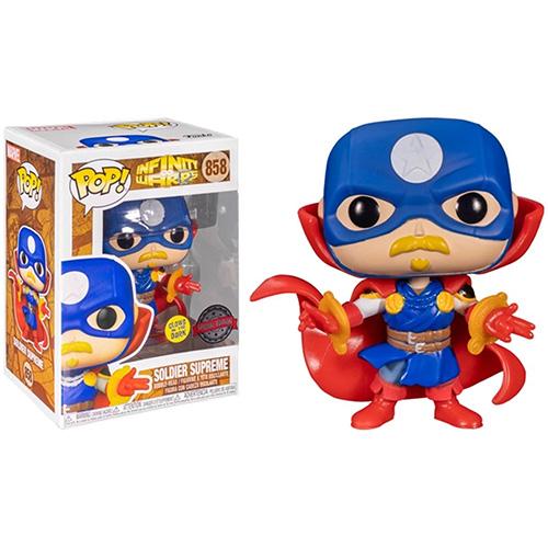 DINOTOYS Играчка, Фигура, Марвел , Soldier Supreme, Funko POP!, POP56340