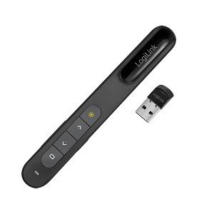 LOGILINK® Wireless Безжичен презентер 2.4 GHz, Laser Pointer (ID0190)