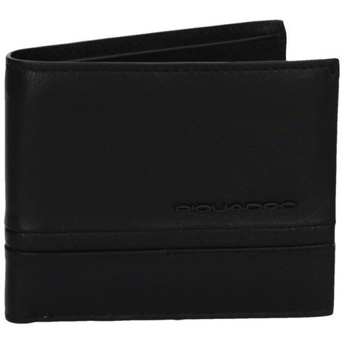 PIQUADRO Паричник, Машки, Кожа, RFID заштита, PU3891W117R/N, 11*9*1,5цм, Црна
