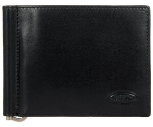 BRIC'S Паричник, со штипка, Кожен, Monte Rosa, BH109251.001, 12x9x2цм, Црна, RFID