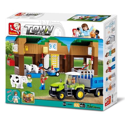 SLUBAN Фарма, Cow Stable, 512 делови, Farm, M38-B0561