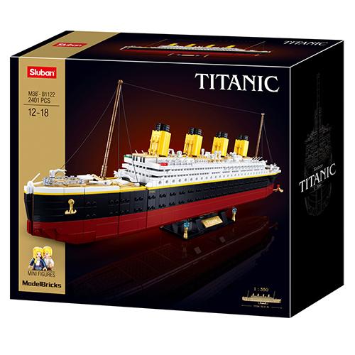 SLUBAN Титаник, 2401, Sluban , Titanik Extra Large, M38-B1122