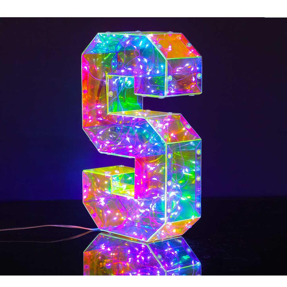 I-TOTAL Светлечка Буква, ЛЕД БУКВА S, XL2590,