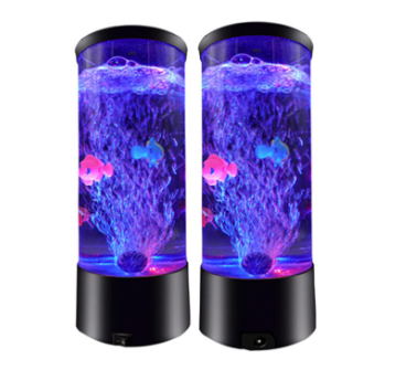 I-TOTAL Ламба, Округла , ЛАВА ВУЛКАН, Со Риба, 30цм, XL2496D