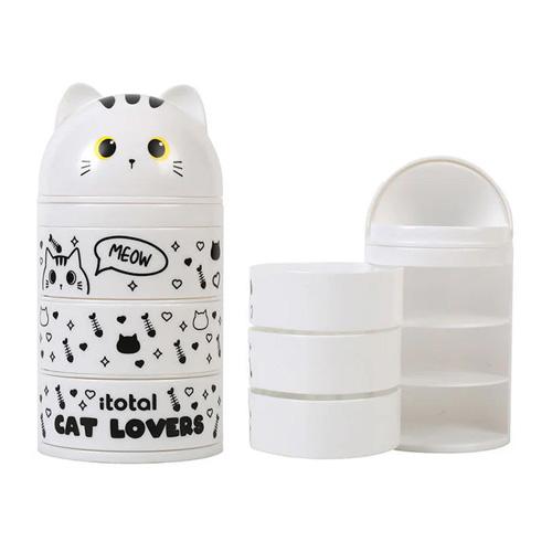 I-TOTAL Организер, 16 цм, White Cat , XL2704B