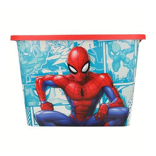 STOR S.L. Кутија за складирање, 23л, Пластик, Спајдермен, 02626, 28,7*27*38,7цм