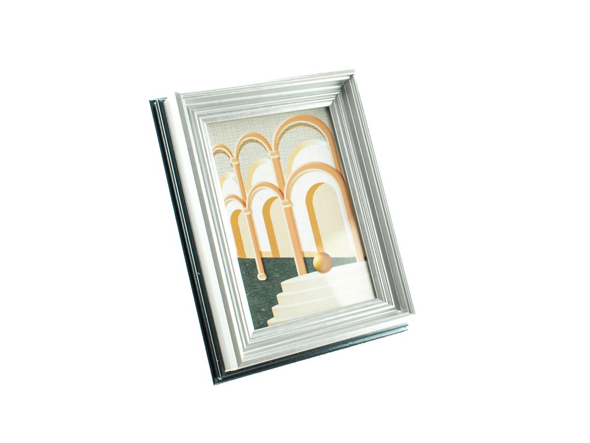 BG OFFICE Рамка за Слика, 10x15цм, 347-8, Сребрена