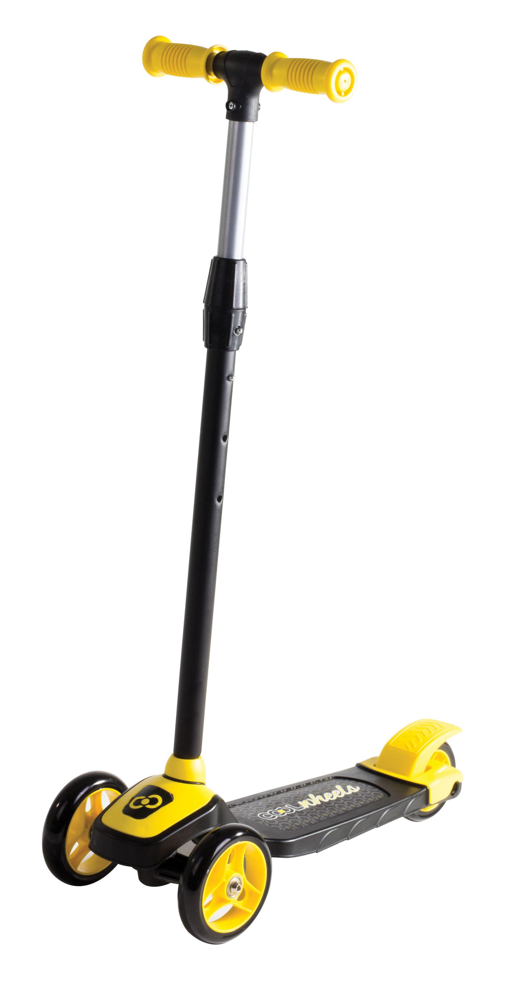 COOL WHEELS Тротинет, 3 тркала, Twist, FR57874, Жолта