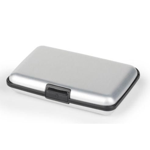 PUBLIK Кутија, За Кредитни и Визит Картици, Henry, 34.268.80, 11*7.5*2.1цм, Сребрена