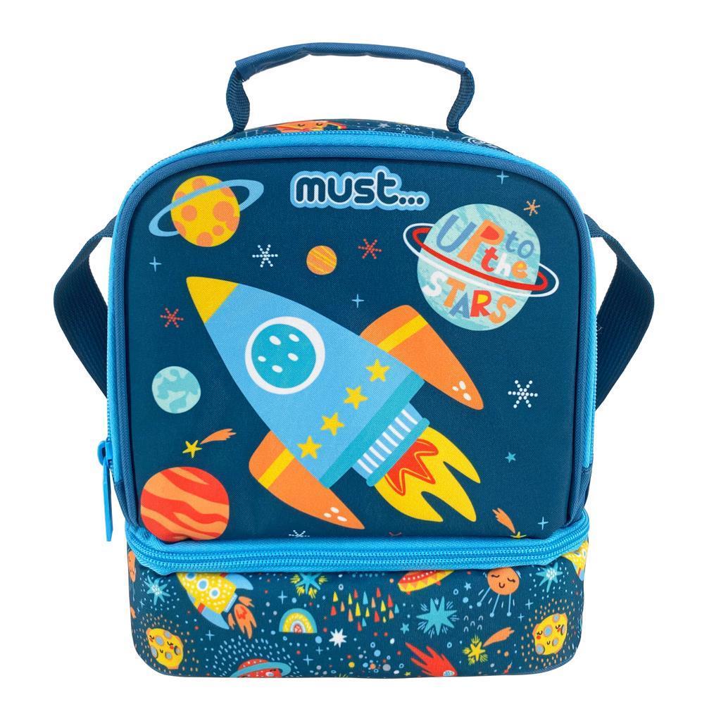 MUST Торба за ужинка, 2 Патенти, Up to the stars, Yummy, 000585115, 20*24*12цм