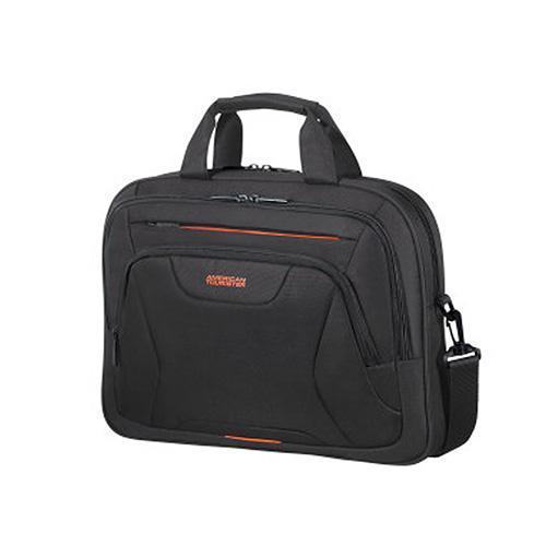 AMERICAN TOURISTER Чанта,За лаптоп,15,6", At Work, 88532/1070, Црна/портокалова