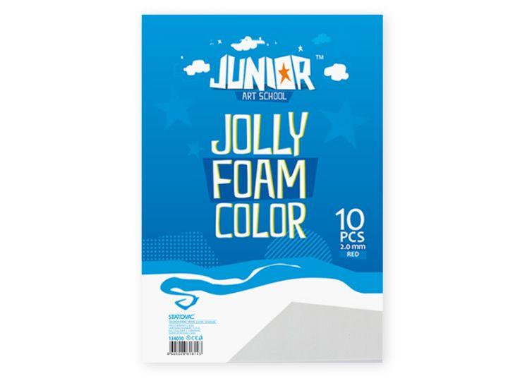 STATOVAC Ева Пена, А4, 1/1, Jolly Color Foam, 134010, Бела