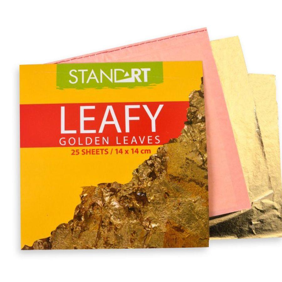 STATOVAC Декорации, Златни ливчиња, 14*14, 1/25, Statovac, Leafy, 613002