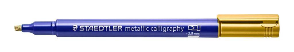 STAEDTLER Маркер, Metallic Calligraphy, 2,8мм, 8325-11, Златна