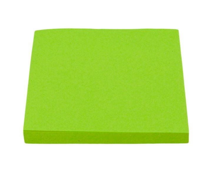 BG OFFICE Мемо блок, 1/80 листа, 76*76мм, Fluo, Lioner, 04A45420/E512GR,Зелена