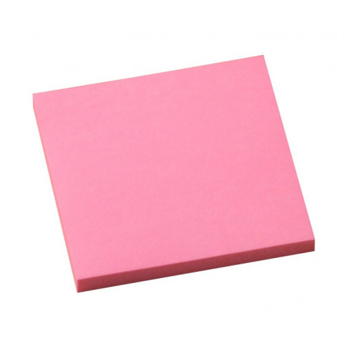 BG OFFICE Мемо блок, 1/80 листа, 76*76мм, Fluo, Lioner, 04A45421/Е512PK,Розева