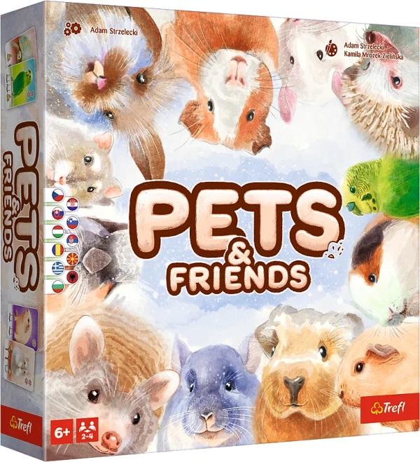 TREFL Друштвена игра, Pets and Friends, 6+, 02519