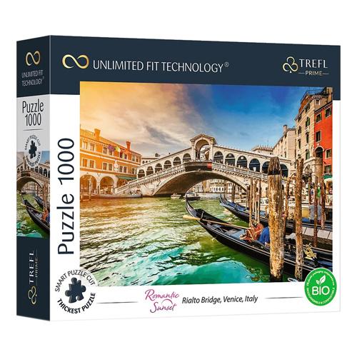 TREFL Сложувалка, Rialto Bridge,Vience,Italy , 1000парчиња, 68*48 цм, 10692