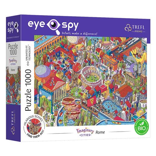 TREFL Сложувалка, Imaginary Cities: Rome, Italy,1000 парчиња, UFT EYE-SPY,10709