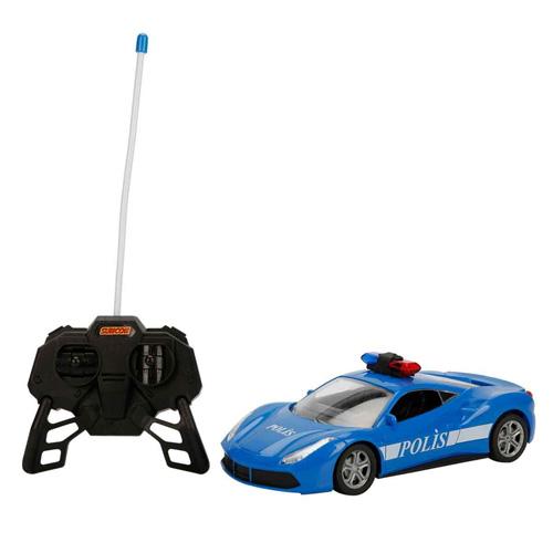 SUNMAN Играчка,Полициска Кола,12X30X12CM,Со Далечински Управувач,,AZTEC,S00020357