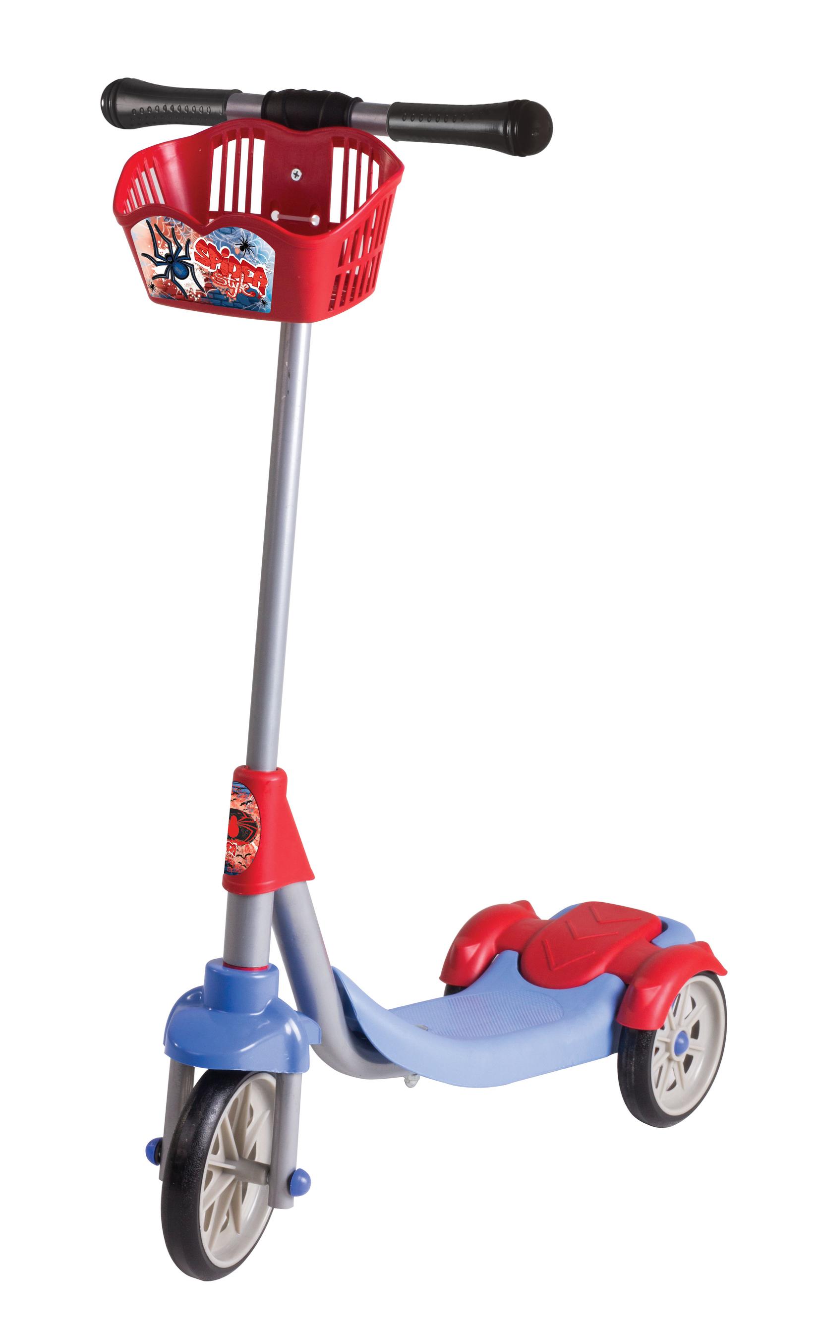 COOL WHEELS Тротинет, Со Кошничка, 3 тркала, Spider, FR58314